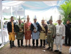 Wali Kota dan Wakil Wali Kota Kotamobagu Hadiri Upacara HUT ke-61 Provinsi Sulawesi Utara di Manado