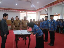Wakil Wali Kota Kotamobagu Serahkan SK Pengangkatan 148 PPPK Tahap II Tahun 2024