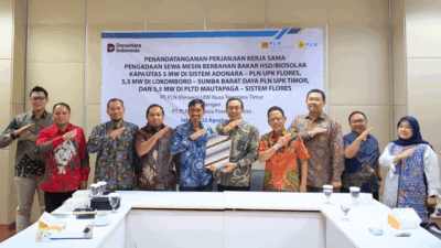 PLN IP Services dan PLN UIW NTT Perkuat Keandalan Listrik Lewat Sewa Mesin Pembangkit di Tiga Lokasi