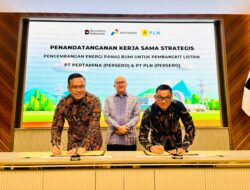 PLN dan Pertamina Teken Kerja Sama 530 MW Panas Bumi, Percepat Transisi Energi Nasional