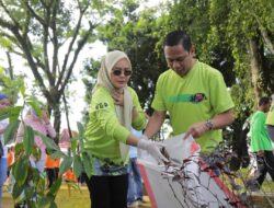 Wali Kota Weny Gaib dan Ketua TP-PKK Kotamobagu Turun Lapangan di Aksi Bersih Climate Day