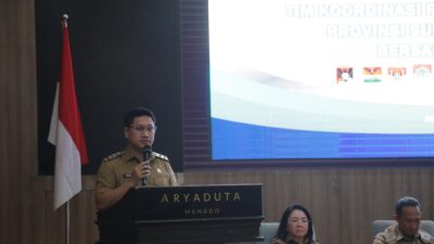 Pemkot Kotamobagu Perkuat Sinergi, Wawali Rendy Mangkat Hadiri Rakor Penanggulangan Kemiskinan di Aryaduta Manado