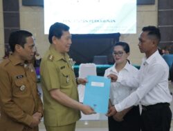 Wakil Gubernur Sulut dan Wali Kota Kotamobagu Jadi Saksi Pencatatan Perkawinan Massal di Manado