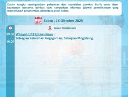 Info Peningkatan Keandalan Kelistrikan, PLN UP3 Kotamobagu Lakukan Pemeliharaan Jaringan Sabtu
