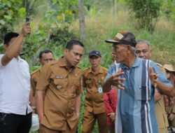 Wali Kota Kotamobagu Tinjau Jembatan Gantung Kobidu–Monsi yang Putus, Instruksikan Penanganan Cepat