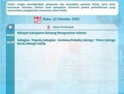 PLN UP3 Kotamobagu Lakukan Pemeliharaan Jaringan, Jaga Keandalan Pasokan Listrik di Bolmong Selatan