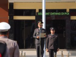 Polres Kotamobagu Gelar Upacara Hari Kesaktian Pancasila, Kapolres Jadi Inspektur Upacara