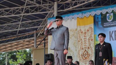 Sekda Kotamobagu Pimpin Upacara Khidmat Hari Kesaktian Pancasila: “Pancasila Perekat Bangsa”