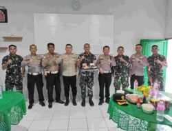 TNI–Polri Kompak! Polres Kotamobagu Beri Kejutan Spesial HUT TNI ke-80 di Kipan C Yonif 713/Satya Tama