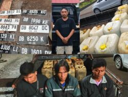 Polres Kotamobagu Ungkap Penimbunan BBM Bersubsidi, Gunakan Pelat Palsu dan Barcode Ganda