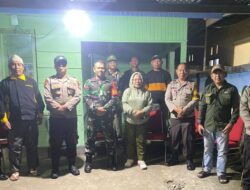 Patroli Gabungan Polsubsektor Kotamobagu Selatan Amankan Empat Pemuda Konsumsi Miras Oplosan di Desa Tabang