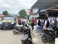 Cegah Tawuran, Wujudkan Ketertiban — Tim Pantera Samapta Polres Kotamobagu Tanggap Aksi Kumpul Pelajar Usai Sekolah