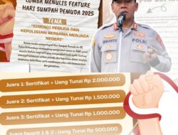 Kapolres Kotamobagu Ajak Pemuda BMR Menulis — Lomba Feature Sumpah Pemuda 2025 Angkat Tema Sinergi Pemuda dan Kepolisian