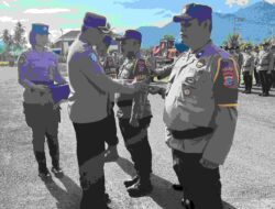 Polres Bolmong Laksanakan Pengukuhan Pamapta Dipimpin Oleh Waka Polres