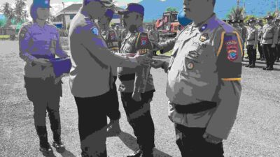 Polres Bolmong Laksanakan Pengukuhan Pamapta Dipimpin Oleh Waka Polres