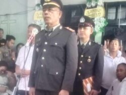 Upacara Ibadah Pemakaman Alm. AIPDA Chandra Wiranata Dipimpin Kabag SDM Polres Bolmong