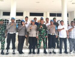 Propam Polres Kotamobagu Beri Kejutan Ultah untuk Pasi Intel Yon 868/BS, Tegaskan Soliditas TNI–Polri