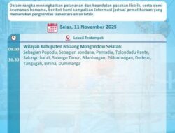 PLN UP3 Kotamobagu Lakukan Pemeliharaan Jaringan Listrik di Bolsel, Wujudkan Keandalan dan Pelayanan Terbaik bagi Pelanggan