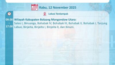 PLN UP3 Kotamobagu Lakukan Pemeliharaan Jaringan Demi Keandalan Pasokan Listrik di Wilayah Bolmut