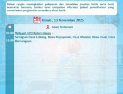 PLN Kotamobagu Lakukan Pemadaman Terencana untuk Pemeliharaan Jaringan, Warga Diminta Bersiap