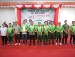 Kapolres Kotamobagu Tunjukkan Komitmen Dukung Olahraga, Hadiri Pelepasan Kontingen Porprov XII 2025