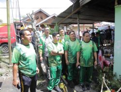 Wali Kota dan Wawali Bersama Forkopimda Kotamobagu Tinjau Lokasi Kebakaran di Tumubui, Serahkan Bantuan bagi Keluarga Korban
