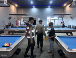 Patroli Pantera Polres Kotamobagu Himbau Pemilik Billiard Tak Biarkan Pelajar Bermain Saat Jam Sekolah