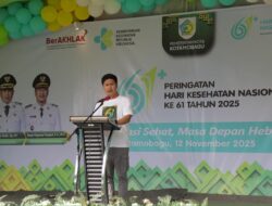 Wakil Wali Kota Rendy Mangkat: Momentum HKN ke-61 Jadi Pengingat Pentingnya Kesehatan untuk Daerah yang Maju dan Sejahtera