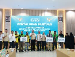 YBM PLN Gorontalo Salurkan Bantuan untuk Korban Kebakaran, Ponpes Tahfidz, dan Komunitas Bentor