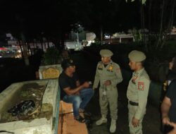 Satpol PP Kotamobagu Perketat Pengawasan Taman Kota, Satu Pelanggar Konsumsi Miras Diamankan