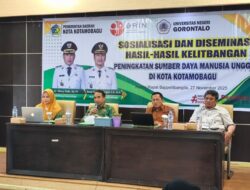 Bappelitbangda Kotamobagu Gelar Sosialisasi Hasil Kelitbangan: Dorong SDM Unggul dan Inovasi Daerah