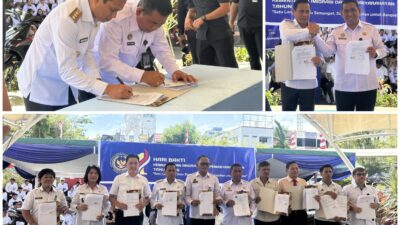 Perkuat Pembinaan Anak Berhadapan dengan Hukum, Wali Kota Kotamobagu dan Bapas Manado Teken Perjanjian Kerja Sama