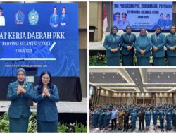 Perkuat Sinergi Program Keluarga, Ketua TP-PKK Kotamobagu Hadiri Raker TP-PKK, Dekranasda, & Posyandu se-Sulut 2025