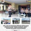 Kapolres Bolmong Pimpin Apel Gelar Pasukan Operasi Zebra Samrat 2025