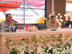 Kapolres Kotamobagu Dampingi Wakapolda Sulut, Tegaskan Disiplin dan Kesederhanaan Personel Polri