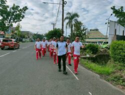 Jaga Kebugaran dan Postur Ideal, Polres Kotamobagu Gelar Olahraga Rutin Dipimpin Kapolres AKBP Irwanto