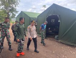 Kapolres Kotamobagu Sambangi Markas Yonif TP 868/BS: Perkuat Sinergitas TNI–Polri dan Dukungan Ketahanan Pangan
