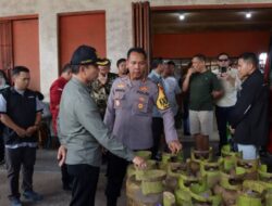 Kapolres Kotamobagu Sidak Pasar dan Pangkalan LPG, Pastikan Harga Stabil Jelang Nataru
