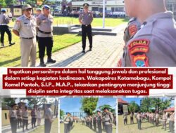 Wakapolres Kotamobagu Kompol Romel Pontoh Tegaskan Disiplin, Integritas, dan Profesionalisme Personel