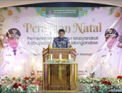 Dampingi Gubernur Sulut, Wali Kota Kotamobagu Hadiri Perayaan Natal Pemda dan Masyarakat Bolmong