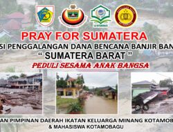 Peduli Ranah Minang, IKM Kotamobagu Lakukan Penggalangan Dana untuk Korban Banjir Bandang