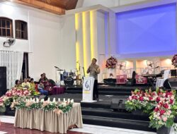 Perkuat Harmoni dan Nilai Spiritual, Wakapolres Kotamobagu Hadiri Perayaan Gembala Se-BMR