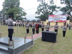 Sertijab Pejabat Utama dan Kapolsek, Kapolres Kotamobagu Tekankan Penyegaran dan Profesionalisme