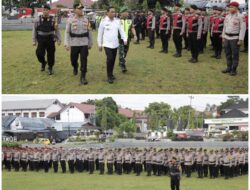 Pimpin Apel Pengamanan Malam Tahun Baru, Wali Kota Kotamobagu Imbau Warga Jaga Kamtibmas