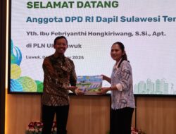 Jelang Nataru 2026, PLN UP3 Luwuk Pastikan Listrik Andal Saat Terima Kunjungan Anggota DPD RI