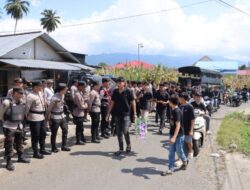 Pengamanan Ketat Pemakaman Korban Penikaman, Kapolres Kotamobagu Imbau Warga Tetap Tenang