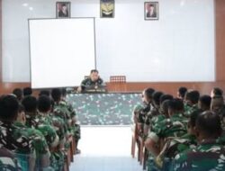 Jam Komandan Kodim Bolmong, Dandim Tekankan Hidup Sederhana, Disiplin, dan Tanggung Jawab Prajurit