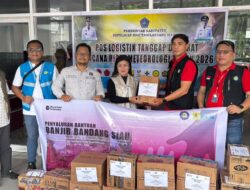 PLN UP3 Tahuna dan Serikat Pekerja Salurkan Bantuan Kemanusiaan bagi Korban Bencana di Kepulauan Sitaro