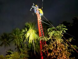 Cuaca Ekstrem Terjang Wilayah Bolaang Mongondow Raya, PLN UP3 Kotamobagu Bergerak Cepat Amankan Pasokan Listrik
