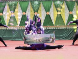 Persit Cabang XV Kodim 1303/Bolmong Semarakkan Lomba Line Dance HUT ke-116 Kotamobagu